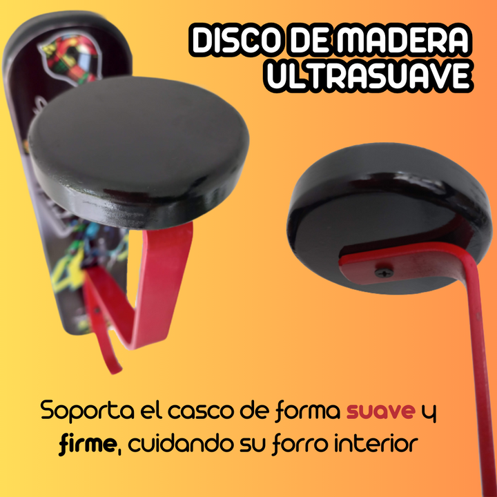 🔥NUEVO DISEÑO | Soporte Doble para Cascos -VR46