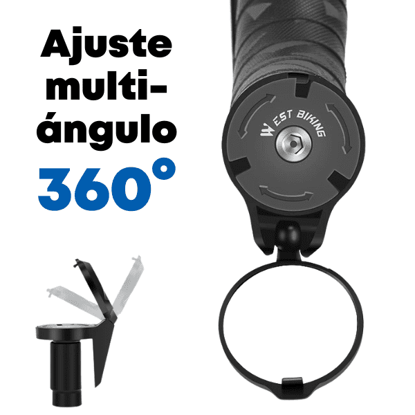 Espejo Retrovisor Para Bicicleta SafeRide360°