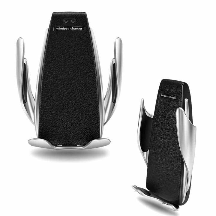 CARGADOR INALÁMBRICO Y SOPORTE AUTOMÁTICO PARA CARRO - 40%OFF🔥