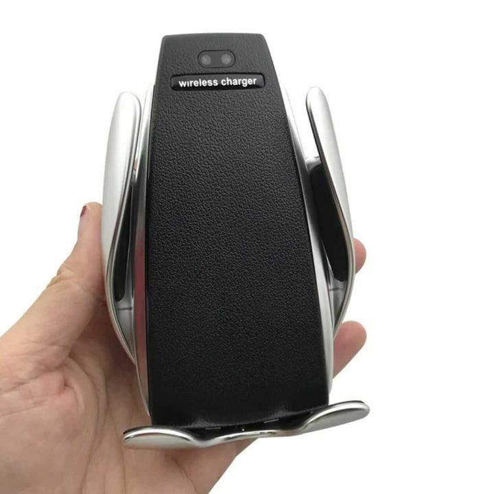 CARGADOR INALÁMBRICO Y SOPORTE AUTOMÁTICO PARA CARRO - 40%OFF🔥