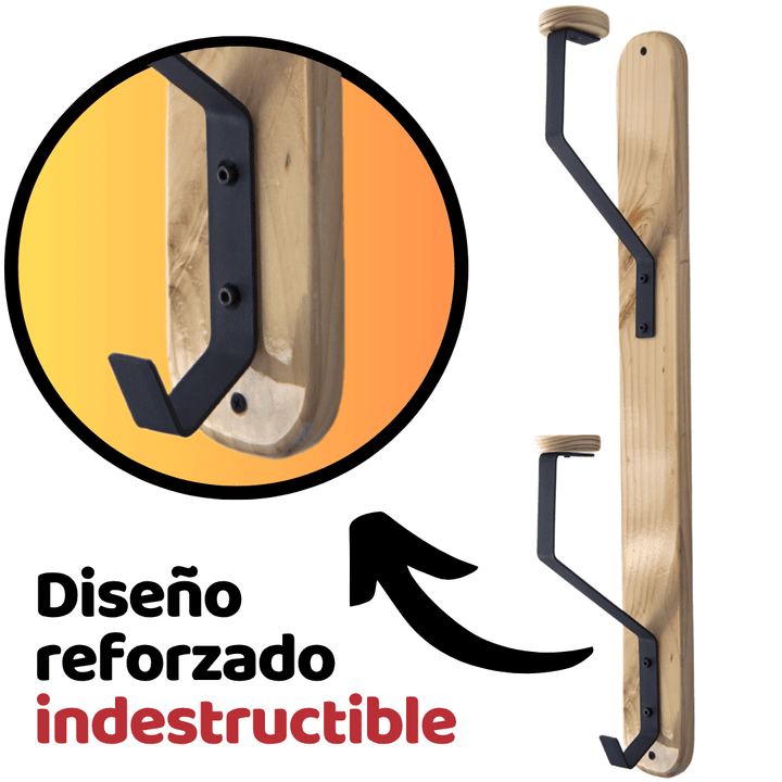 Soporte Organizador para 2 Cascos y Morral 37%OFF🔥