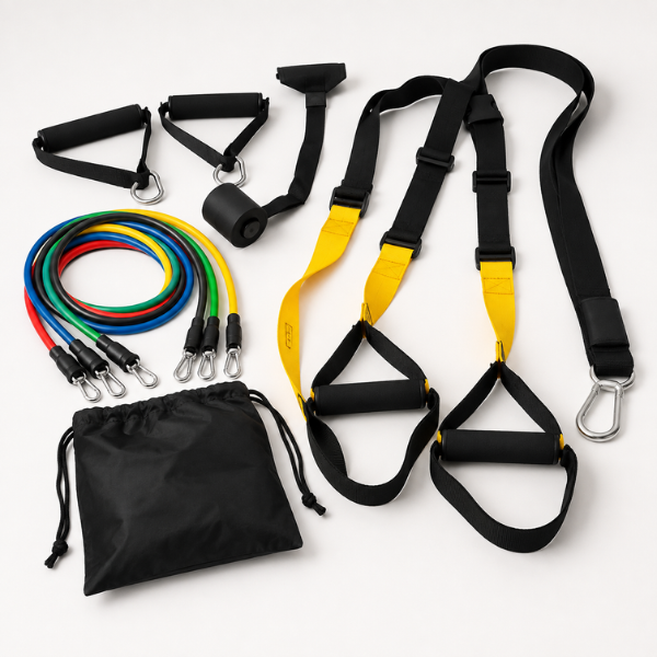KIT FORZAHOGAR — Sistema de Entrenamiento en Suspensión + Bandas Elásticas