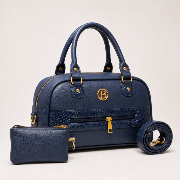 Bolso Brave de Cuero Sintético Premium con Mini Bolso a Juego 60%OFF