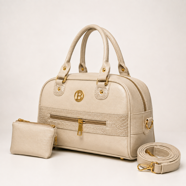 Bolso Brave de Cuero Sintético Premium con Mini Bolso a Juego 60%OFF