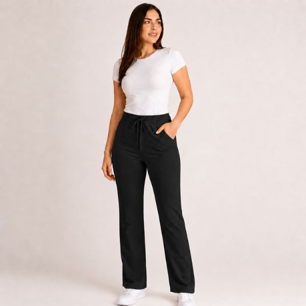 Flow Pants® — Pantalón Bota Recta Ultra Suave | Comodidad que se Nota
