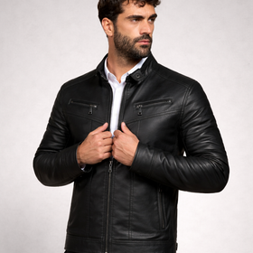 Chaqueta de Cuero Vegano - XTRONG