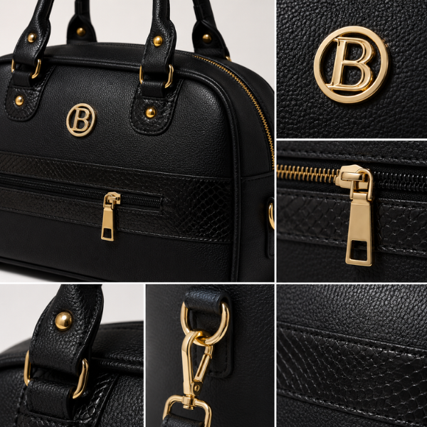 Bolso Brave de Cuero Sintético Premium con Mini Bolso a Juego 60%OFF
