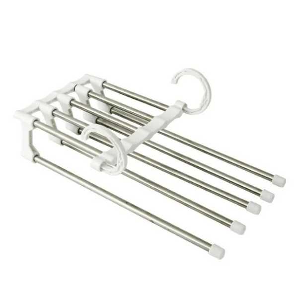 GANCHO MÚLTIPLE PLEGABLE 5 en 1 ACERO INOXIDABLE - Smart Space® 30%OFF