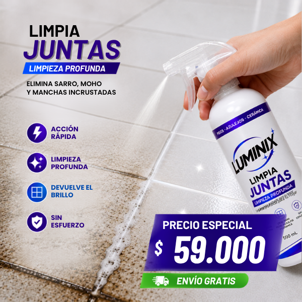 Limpia Juntas sin restregar - aplica, espera 3min y limpia (500ml)