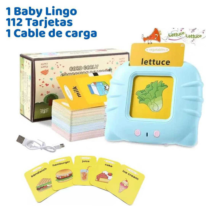 HAPPY KIDS® - 112 Tarjetas Educativas Bilingües 👶